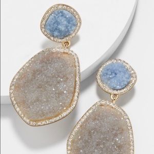 Host Pick🎉🎉🎉 Vina Druzy Drop Earrings-Gray
